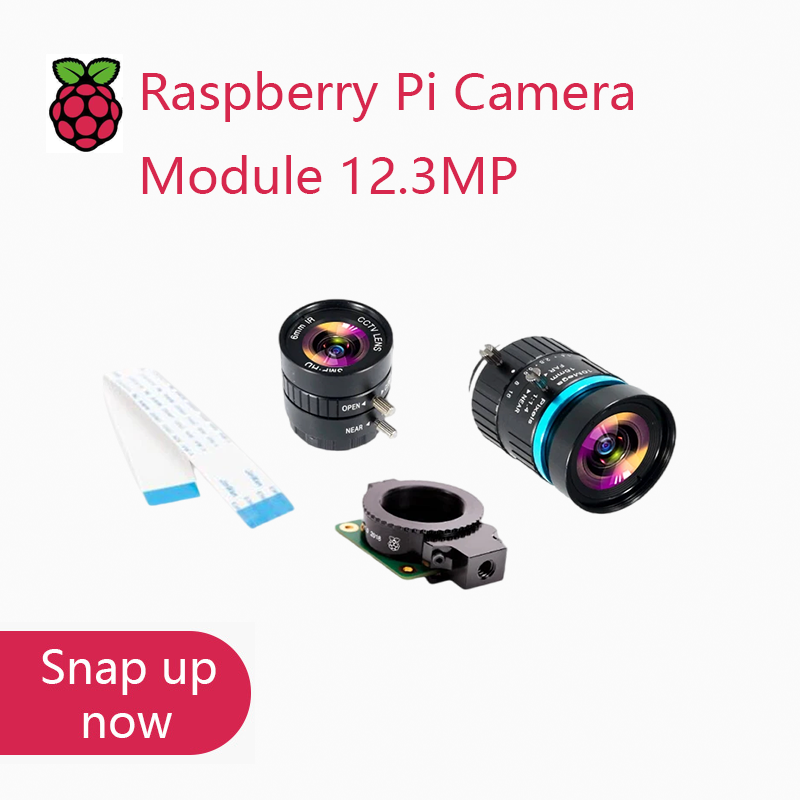 Raspberry Pi Global Shutter Camera Imx296 - Modul Kamera Raspberry Pi Berkualitas Tinggi