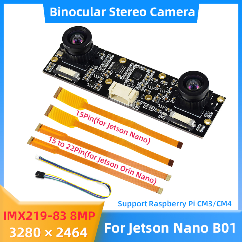 Raspberry Pi Hq Camera Microscope Lens - Kamera teropong 8MP IMX219 untuk NVIDIA