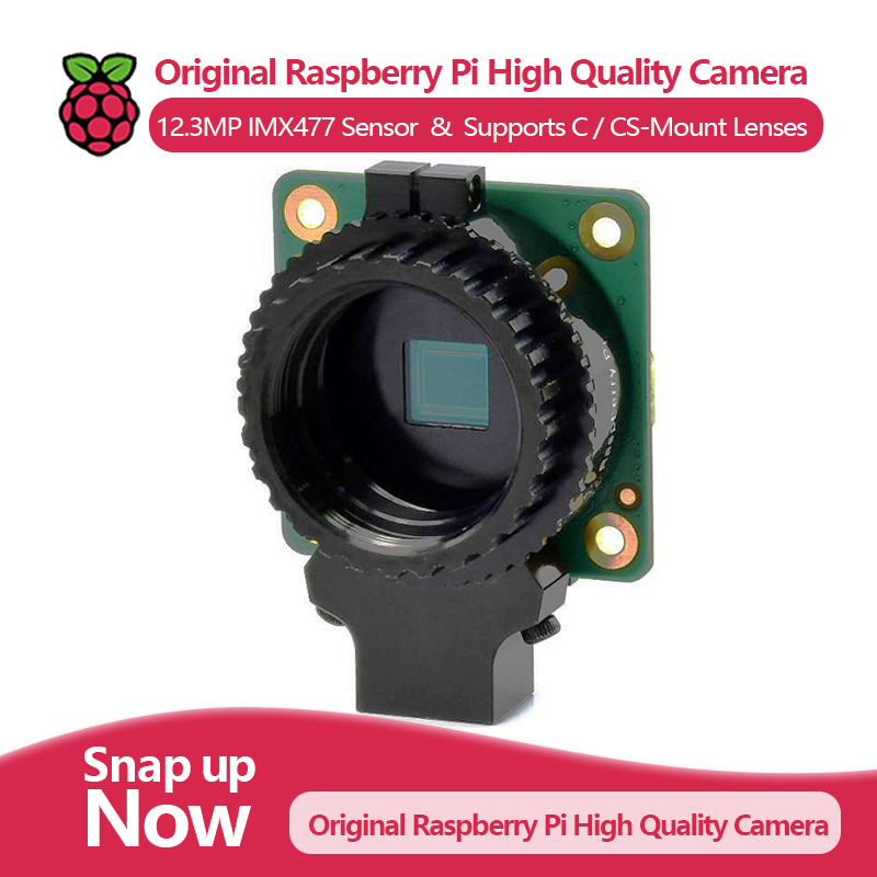 Raspberry Pi Global Shutter Camera Imx296 - Kamera Raspberry Pi Asli Berkualitas Tinggi,
