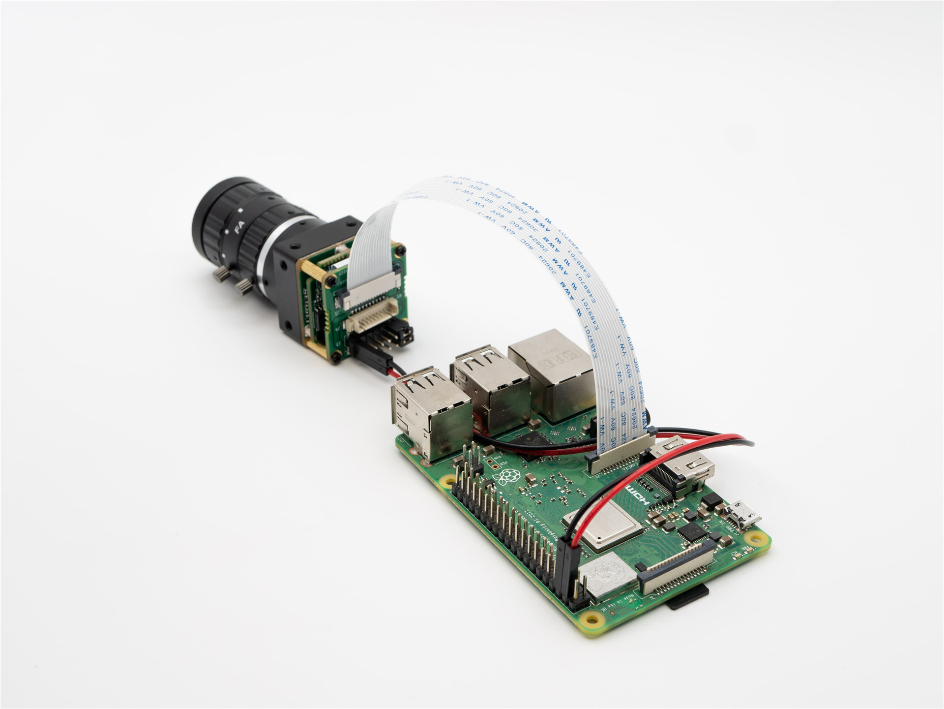 Kamera MIPI CSI-2 2.4MP Global - Raspberry Pi Hq Camera Microscope Lens ulasan dan harga